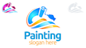 design construction property painting logo design