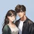 draw a couple illustration in anime style