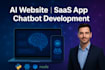 develop ai website, saas app, chatbot, and full stack web applications