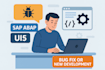 develop custom sap abap and ui5 applications