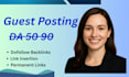 publish guest posts to boost your rankings