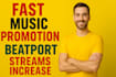 do listeners fast music promotion on beatport streams increase