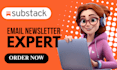 setup, design, and optimize your substack newsletter for growth, subscriber