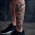 create a tattoo design for leg sleeve