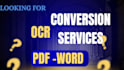 convert your scanned document to text using ocr software