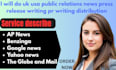 do uk usa public relations news press release writing  pr writing distribution