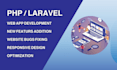develop a SEO optimized custom laravel website