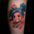 make comic cartoon anime tattoo design