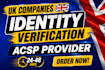 verify UK companies house identity verfication as a certified acsp provider