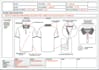 make teck pack, technical drawing and design illustration