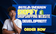 build shopify dropshipping store shopify website via spocket modalyst printify