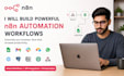 build n8n automation workflows, API integrations, ai agents