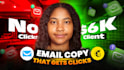 be your expert in email copy and email copywriting that drives conversions