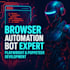 create browser automation bots with playwright, puppeteer or selenium