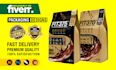 do premium pouch packaging design, mylar bag, and food packaging