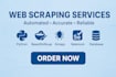do web scraping and data mining