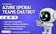 build azure openai chatbot on teams, azure foundry multi tenant saas fintech bot