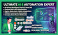 do google apps ai ecommerce automations, make com n8n automation