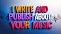 write and publish a blog about your music