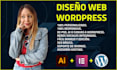 design your wordpress website, modern and responsive