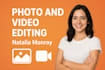 photo and video editing