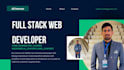 do custom website development as full stack developer