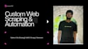 do advanced web scraping and data extraction