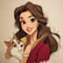 draw you cute disney portrait for streamer, bookwrite