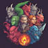 make a custom fantasy game logo