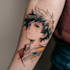 draw your favorite anime as a tattoo