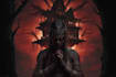 illustrate dark fantasy, game, oc, mythical creatures
