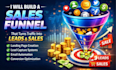 build a sales funnel that turns traffic into leads and sales