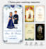 create wedding invitation video for you