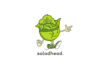 design high definition organic fresh salad bar logo