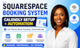 set up calendly booking system for your squarespace website