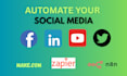 automate and schedule social media posts with n8n