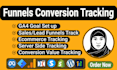 ga4 lead and sales funnel purchase tracking pixel setup by google tag manager