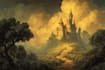 draw anime and concept art landscape background
