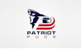 design innovative unique patriot puck logo