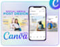 provide simple educational social media ad post design