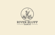 design awesome river bluff ranch logo