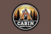 design wonderful cabin logo