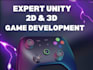 build 2d 3d video mobile game developement, unity video game music