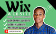 design wix website redesign weebly wordpress business website