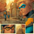 do superhero comic page