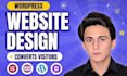 design, redesign your divi website as a wordpress developer, website development