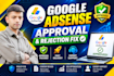 get google adsense approval and fix rejection issues