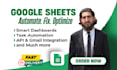be your google sheets expert