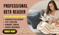 beta read your romance novel, critique and provide feedback