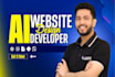 develop ai website, ai chatbot, ai web application, ai software developer